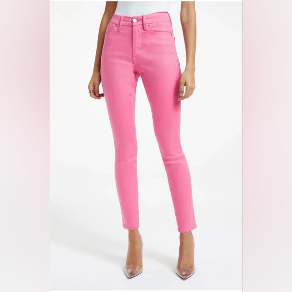 NWT GOOD LEGS SKINNY JEAN IN SORORITY PINK.